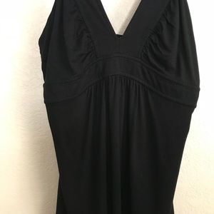 Jennifer Croll V-Neck Black Tank M
